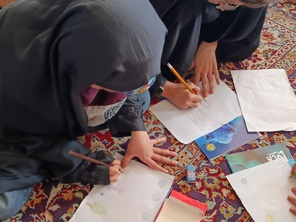 برپایی غرفه کودک در نمازجمعه شهرستان کاشمر 