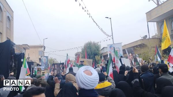 صدای مرگ بر استکبار در تهران طنین انداز شد