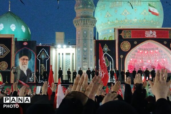 وداع با آقای شهید ایران در آستان مقدس جمکران