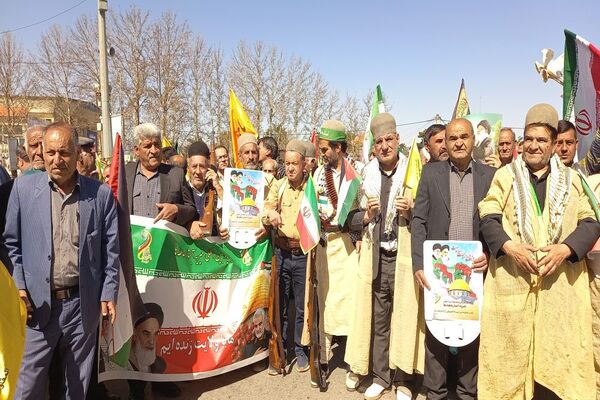 حضور پرشور مردم یاسوج در راهپیمایی روز قدس