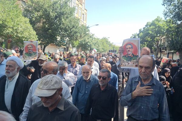 مراسم تشییع پیکر سردار شهید غلامحسین غیب پرور