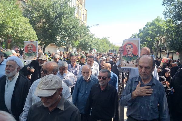 مراسم تشییع پیکر سردار شهید غلامحسین غیب پرور