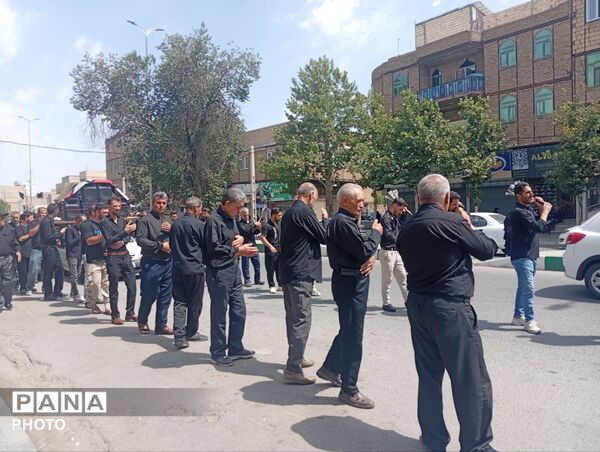 آیین سوگواری تاسوعای حسینی در نظرآباد
