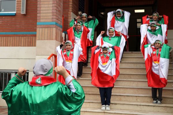 مدرسه با خنده‌های بچه‌ها افتتاح شد