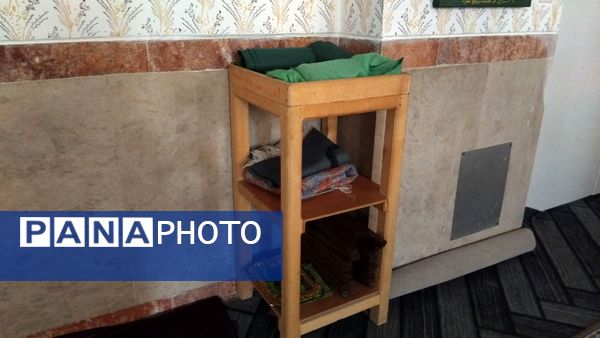 فضاسازی نمازخانه مدرسه الزهرای اهر برای مهر ماه