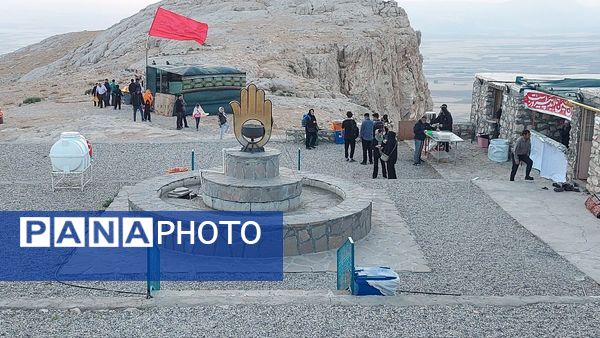 جاماندگان اربعین حسینی در بیجار مسیر عشق را پیمودند