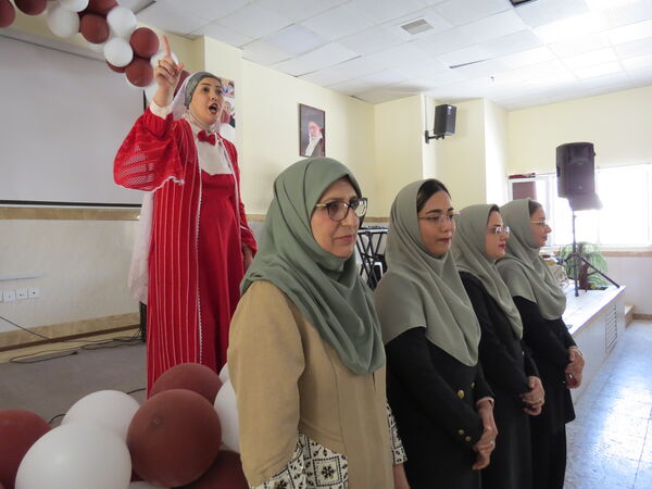 جشن الفبا در مدرسه دخترانه امام خمینی(ره) بجنورد
