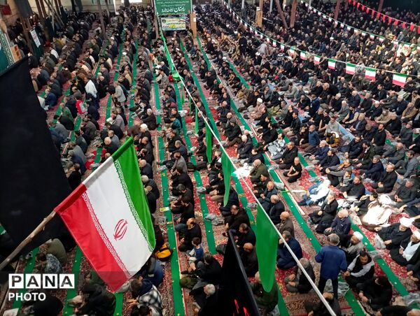 مراسم بزرگداشت شهید امت، شهید امام خامنه ای(ره) در ملایر 