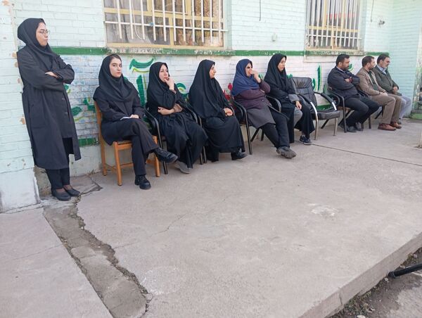 بزرگداشت هفته بسیج در دبیرستان حاج تقی نجفی نیشابور 