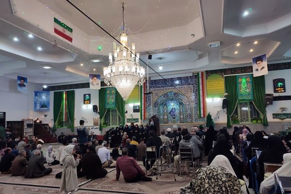 قاب پانا میزبان جشن ولادت امام زمان(عج) در مسجد خاتم پیامبران 