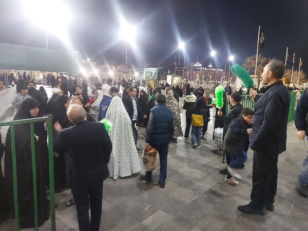 مراسم احیاء سومین شب قدر در حرم حضرت معصومه(س)