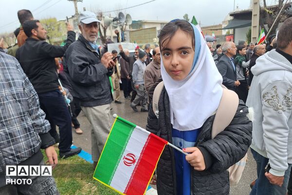 راهپیمایی روز قدس و تشییع شهید اقتدار در مرودشت
