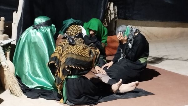 برگزاری مراسم شب قدر در بیت العباس کاشمر