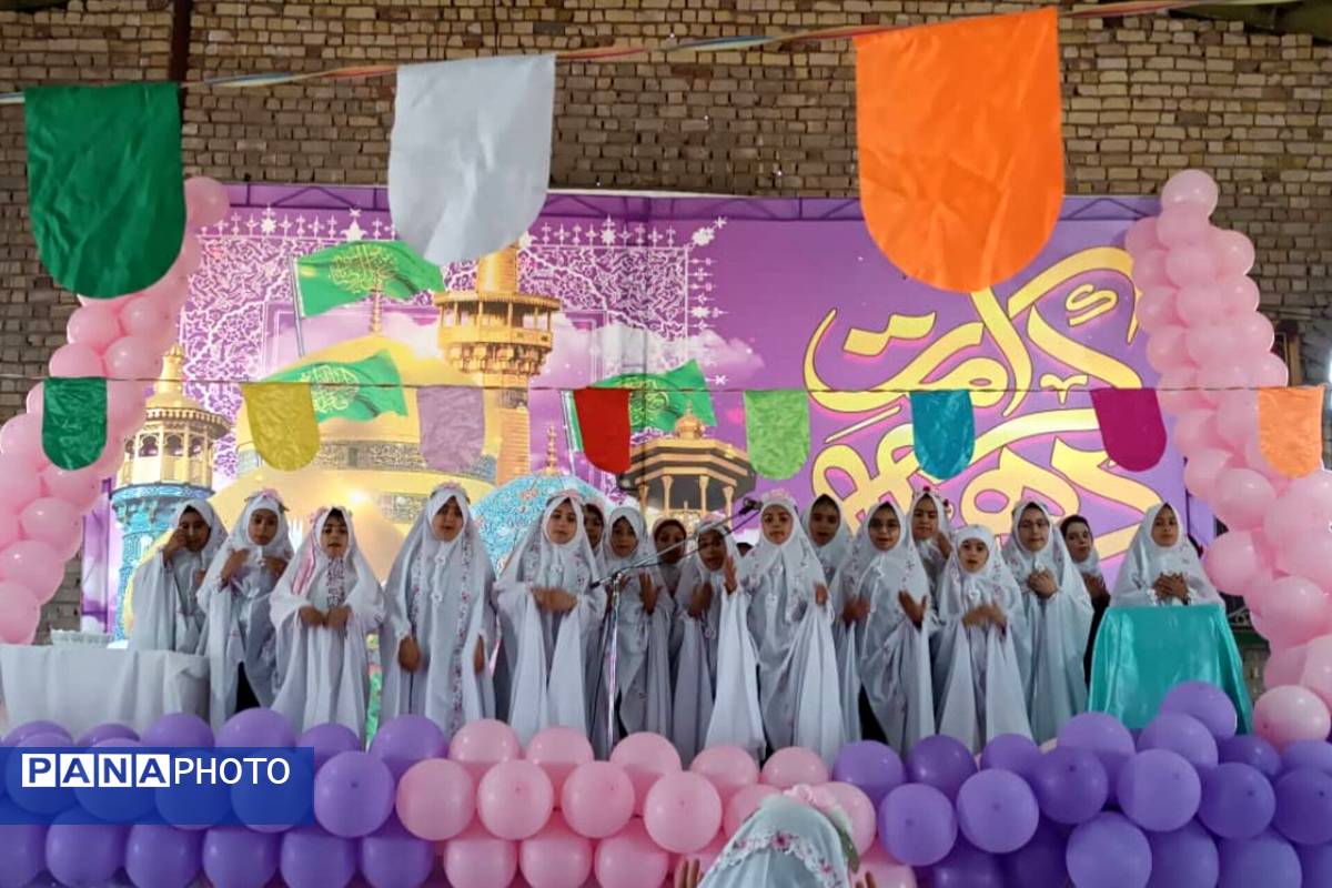 ویژه برنامه دهه کرامت درشهر لپویی 