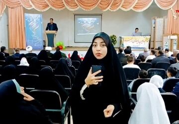 اجلاس سراسری نماز دانش‌آموزی استان زنجان و تجلیل از برگزیدگان شهرستان خدابنده