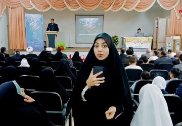 اجلاس سراسری نماز دانش‌آموزی استان زنجان و تجلیل از برگزیدگان شهرستان خدابنده