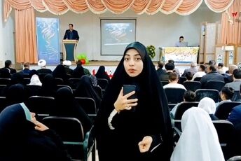 اجلاس سراسری نماز دانش‌آموزی استان زنجان و تجلیل از برگزیدگان شهرستان خدابنده