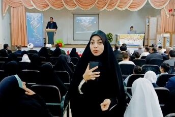 اجلاس سراسری نماز دانش‌آموزی استان زنجان و تجلیل از برگزیدگان شهرستان خدابنده