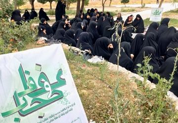 همایش عفاف و حجاب در شهر فرادنبه