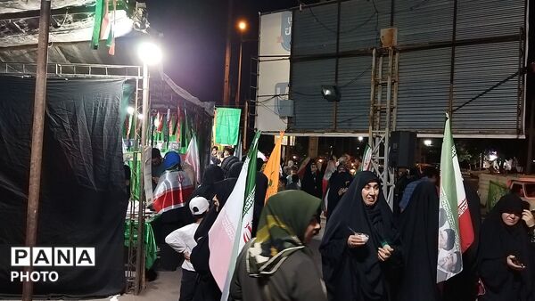 موکب پارک دانشجو در شصت و هفتمین شب از اجتماعات مردمی نیشابور 