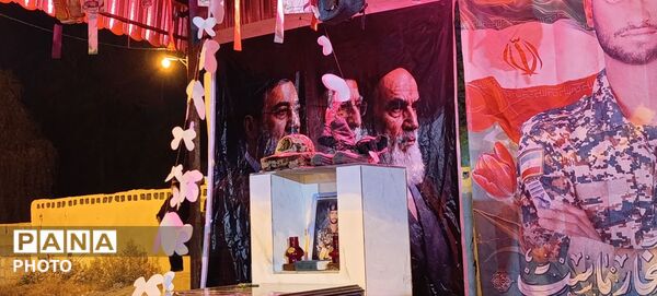 طنین فریاد مظلومیت دردانه اباعبدالله(ع) در روستای نصیرائی میناب