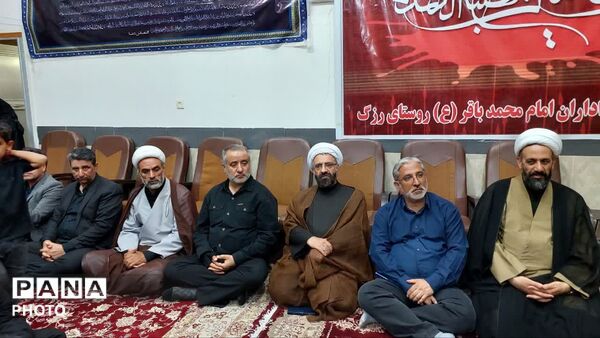 حضور استاندار خراسان جنوبی در جمع عزاداران روستاهای « رزگ » و « شوکت آباد » بیرجند 