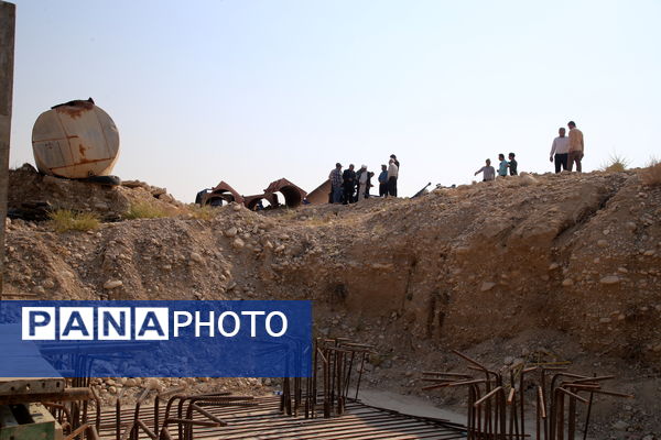 تلاش برای تکمیل پروژه «پل باهوش» شهر اهرم