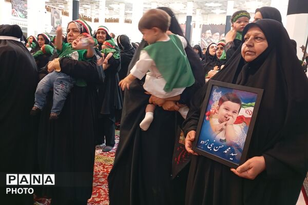 همایش عظیم شیرخوارگان حسینی در حرم شاهچراغ (ع)