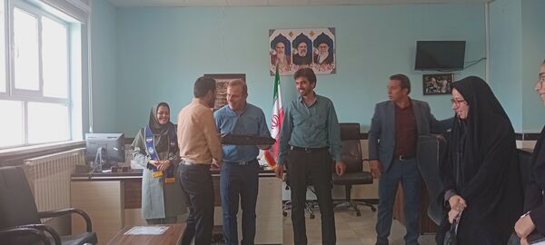 تقدیر از دانش‌آموز خبرنگاران پانا در شهرستان سملقان