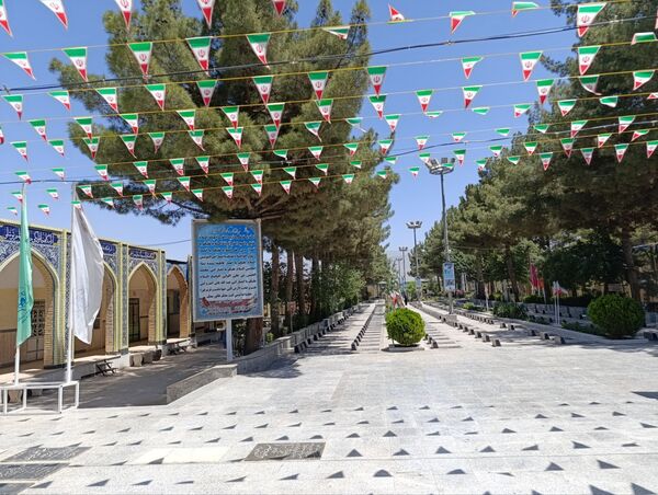 تشییع پیکر زنده یاد جناب سرهنگ حسین بیات مختاری
