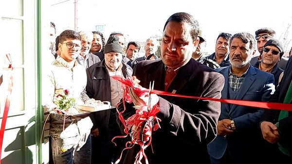 افتتاح چمن مصنوعی روستای قوژد