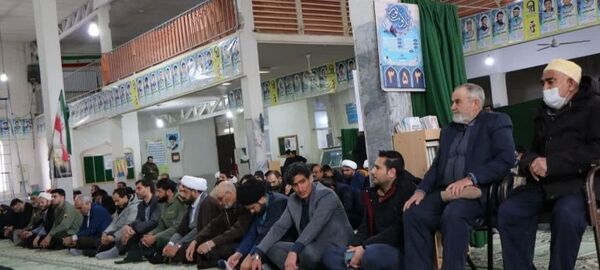 مراسم بزرگداشت سیدالشهدای مقاومت در شهر راز