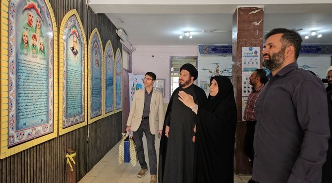 دبیرستان طلیعه شاهد میزبان آیین بزرگداشت روز دانش‌آموز با یاد حضرت فاطمه (س)