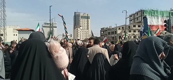 راهپیمایی باشکوه ۲۲ بهمن در مشهد مقدس