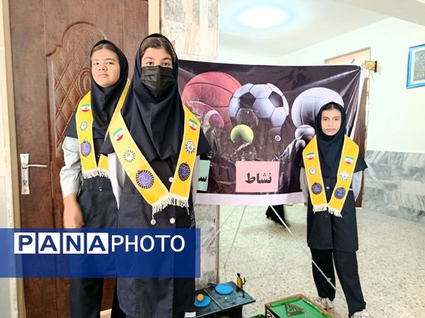 تلفیق ورزش و هنر در دبیرستان وکیلی 3