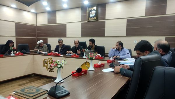 جلسه قرار گاه جهادی آموزش و پرورش استان اصفهان