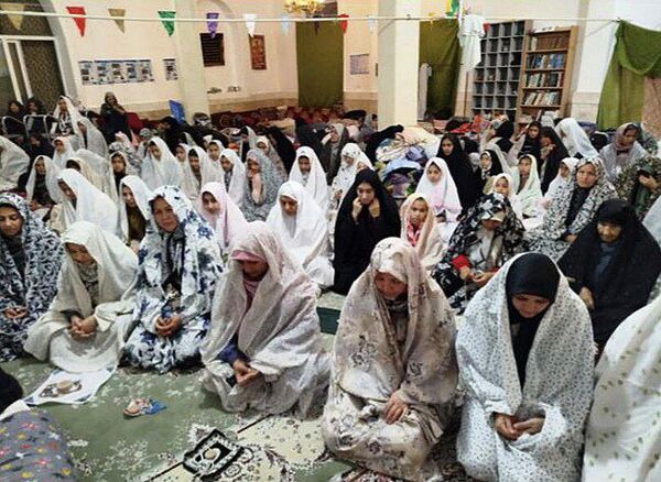 اعتکاف دانش آموزی در مساجد شهرستان مانه 