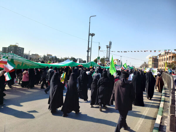 راهپیمایی 22 بهمن در قم -2