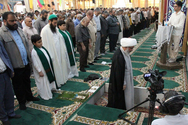 نماز عید فطر در بوشهر