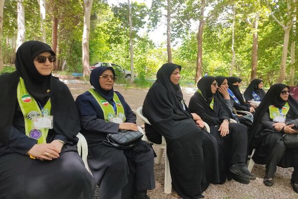 گردهمایی بیست و پنجمین سالروز  تاسیس سازمان دانش‌آموزی خراسان رضوی در اردوگاه باغرود نیشابور