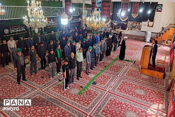 اقامه نماز عبادی سیاسی جمعه در مسجد جامع شهربار نیشابور