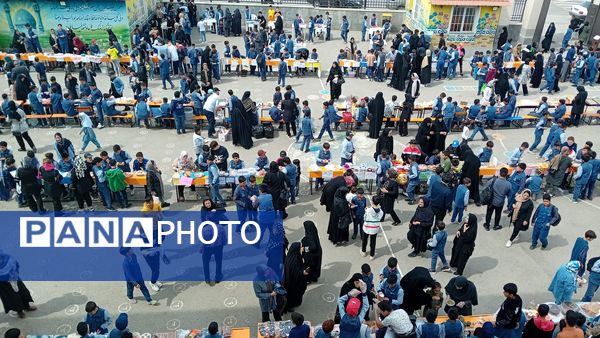جشنواره غذا و صنایع دستی در دبستان امام حسن (ع) مصلی نژاد