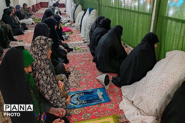 ضیافت افطاری همراه با نماز جماعت مغرب و عشاء در مسجد جامع شهر بار 