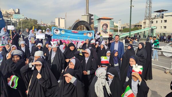 راهپیمایی یوم الله 13 آبان در مشهد مقدس 