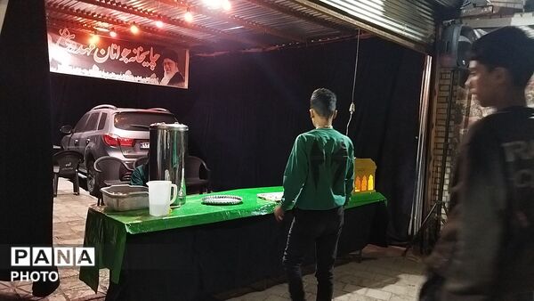 چایخانه فلکه ایران در هشتاد و پنجمین شب از اجتماعات مردمی نیشابور 