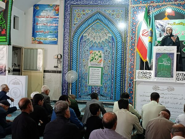برگزاری نماز عبادی سیاسی جمعه در شهرستان خلیل آباد