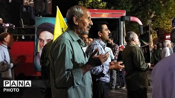 نود و نهمین شب از اجتماعات مردمی نیشابور 