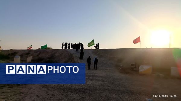 بازدید دختران استان گلستان از مناطق جنگ ۸ ساله دفاع مقدس در سفر راهیان نور