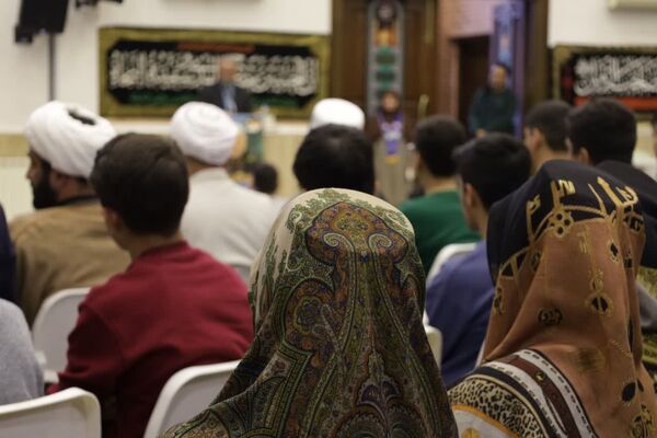 بدرقه معنوی ۷۰ پیشتاز گلستان به حج عمره در بیت‌الزهرا آیت‌الله نورمفیدی