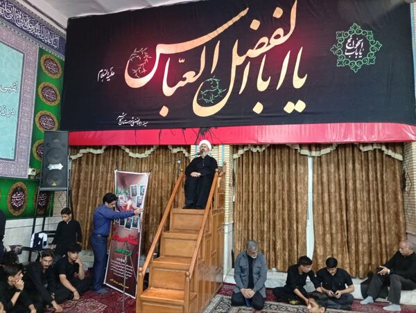 بازدید مسولین شهرستان کاشمر از هئیت ابوالفضلی